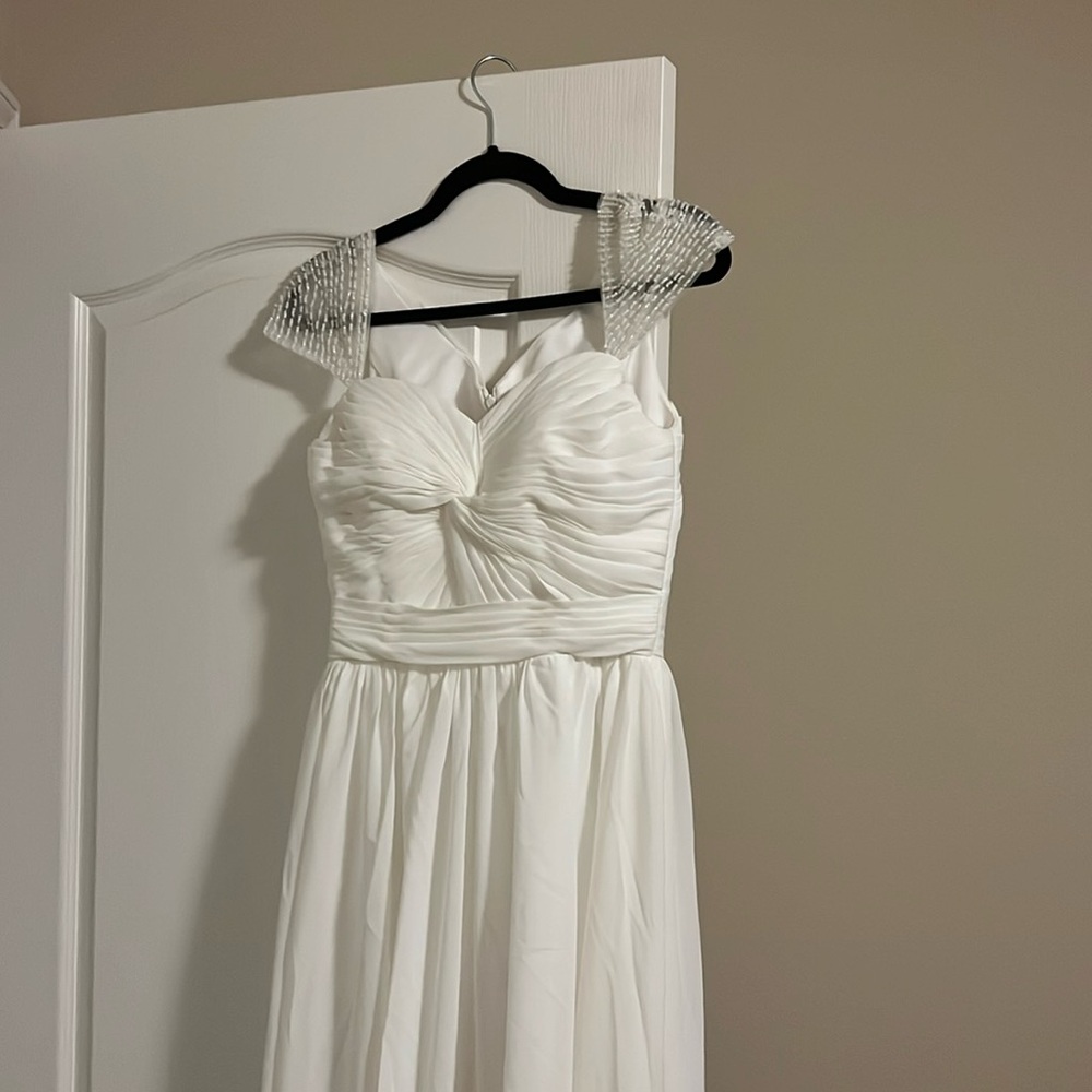 Sherri Hill White Gown